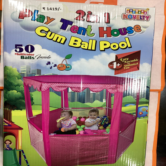 2in1 Play Tent House Cum Ballpool