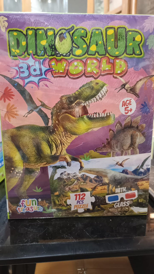 3 D Dinosauras world puzzle